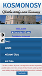 Mobile Screenshot of kosmonosy.cz